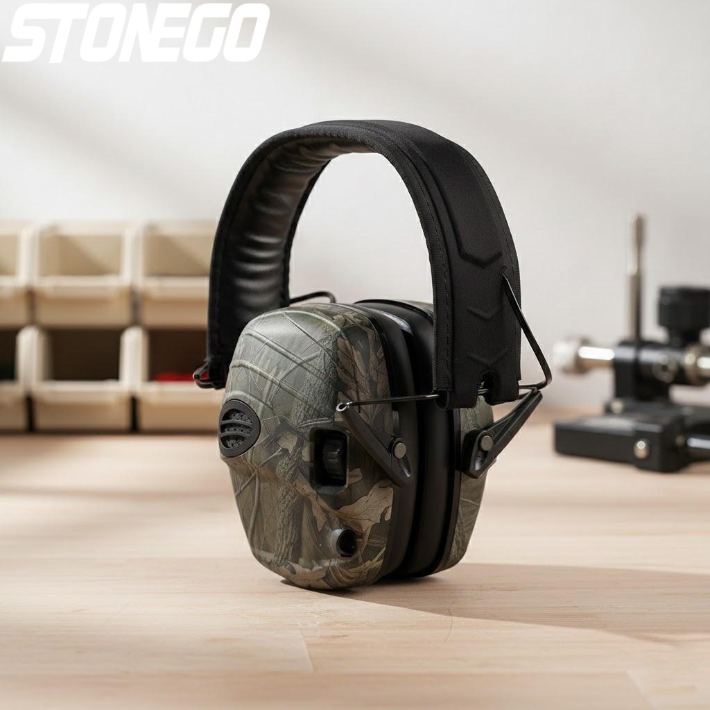 Earmuffs Foldable - Outdoor Tactical Electronic Shooting Earmuffs Antinoise