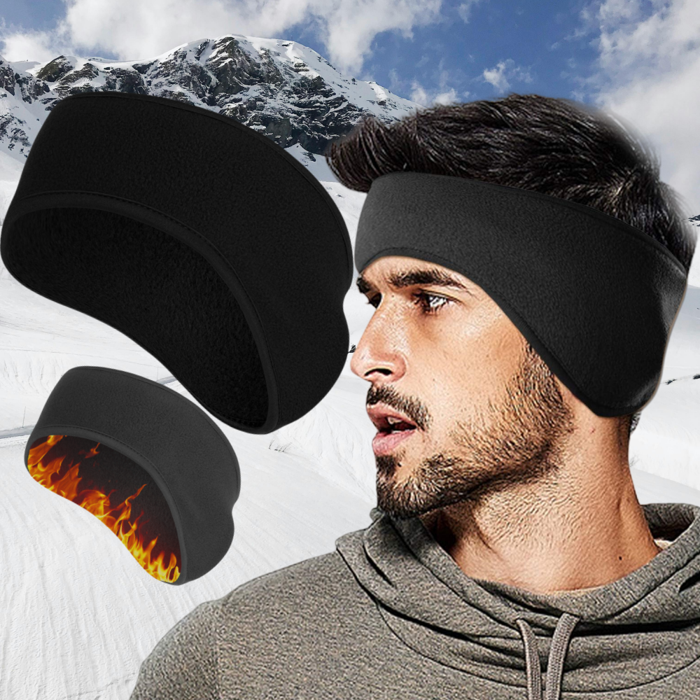Fleece Ear Warmer Band - 1Pc Fleece Ear Warmer Muff Unisex