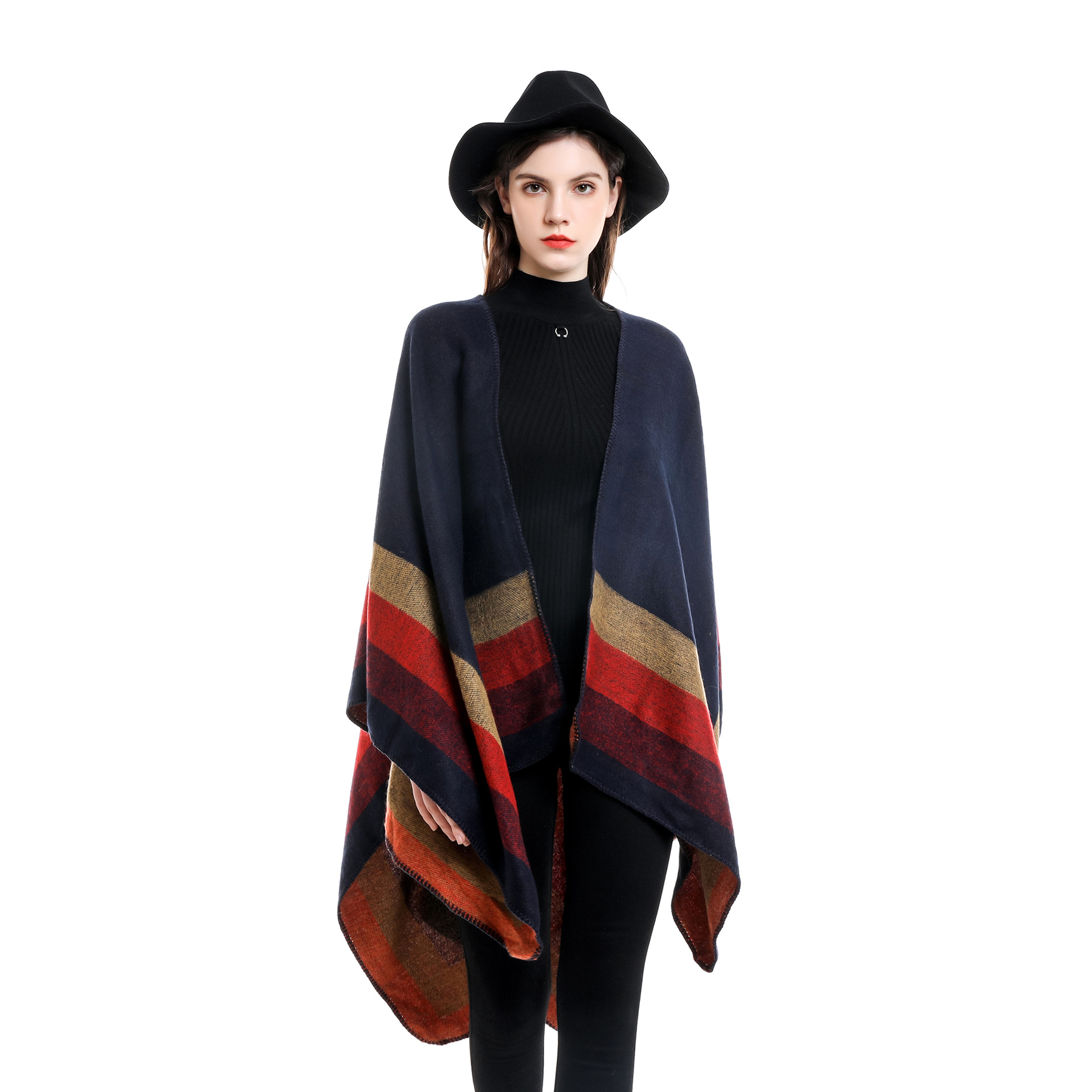 2024 New Fashion Winter Warm P - Shawl Wrap Winter incelemesi ve fiyatı