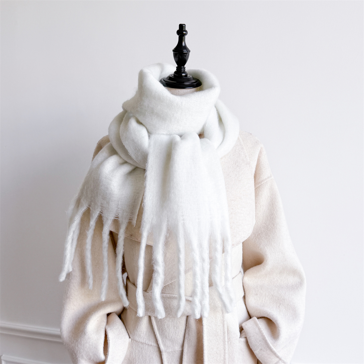 20*200cm Solid Color Thick War - Cashmere Pashmina Wrap incelemesi ve fiyatı