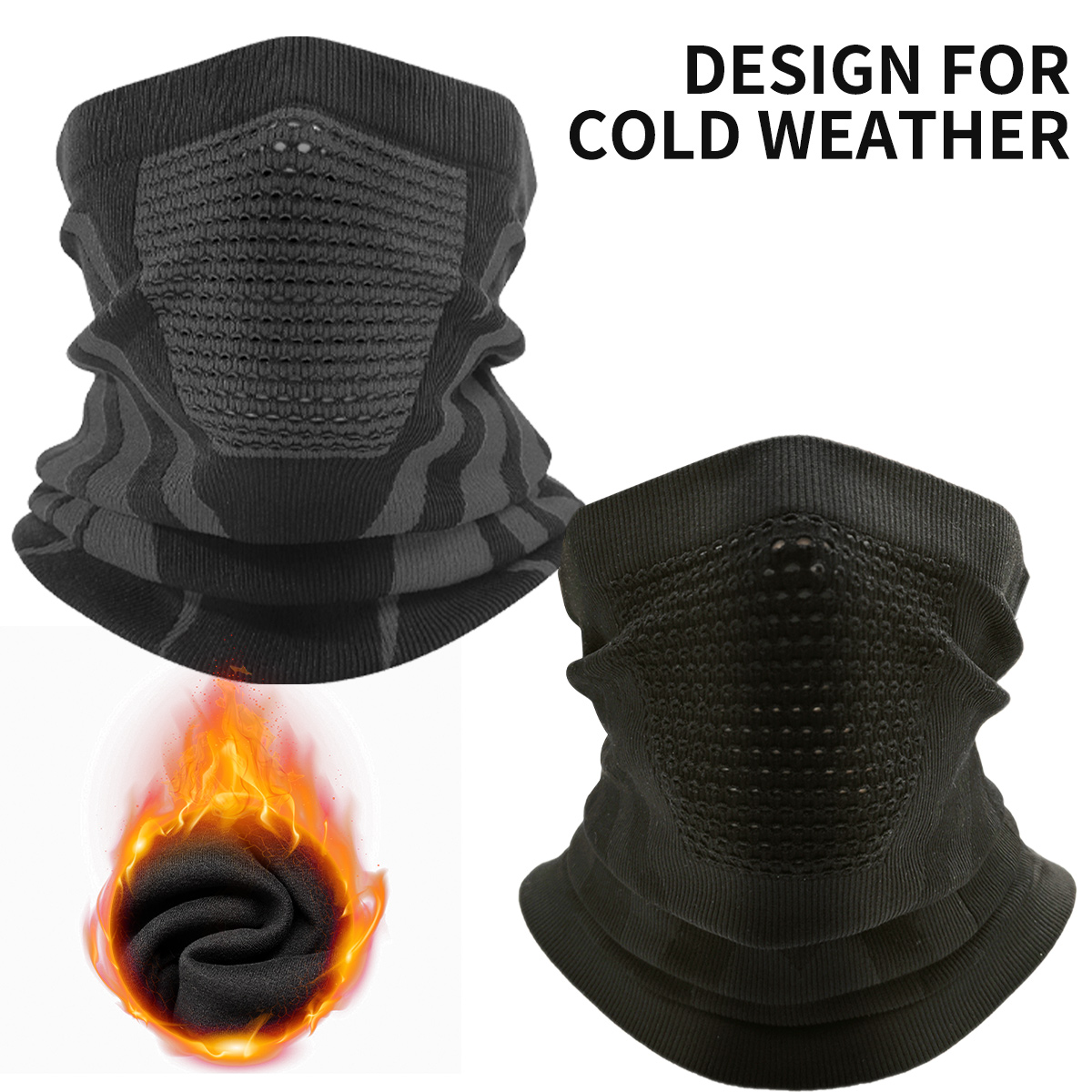 Winter Neck Warmer Gaiter Warm - Neck Gaiter Fleece incelemesi ve fiyatı