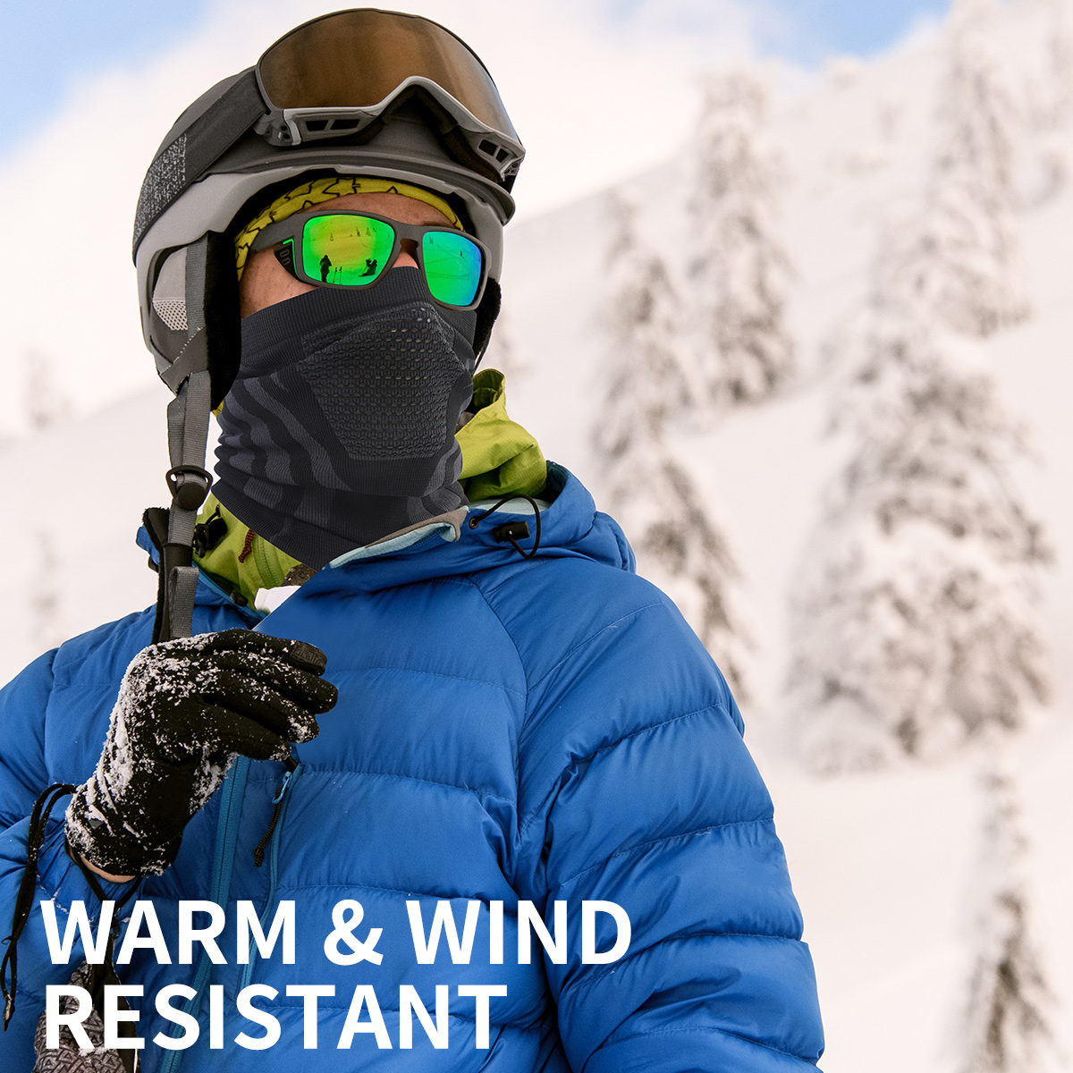 Winter Neck Warmer Gaiter Warm - Neck Gaiter Fleece incelemesi ve fiyatı