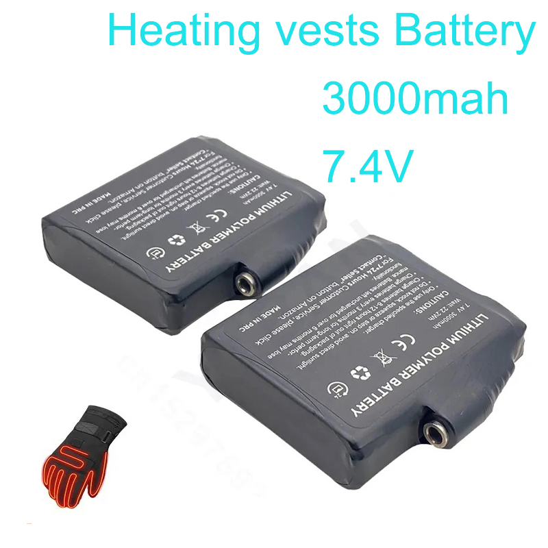 Gloves Battery 7.4V 3000mah Po - Heated Vest Battery incelemesi ve fiyatı