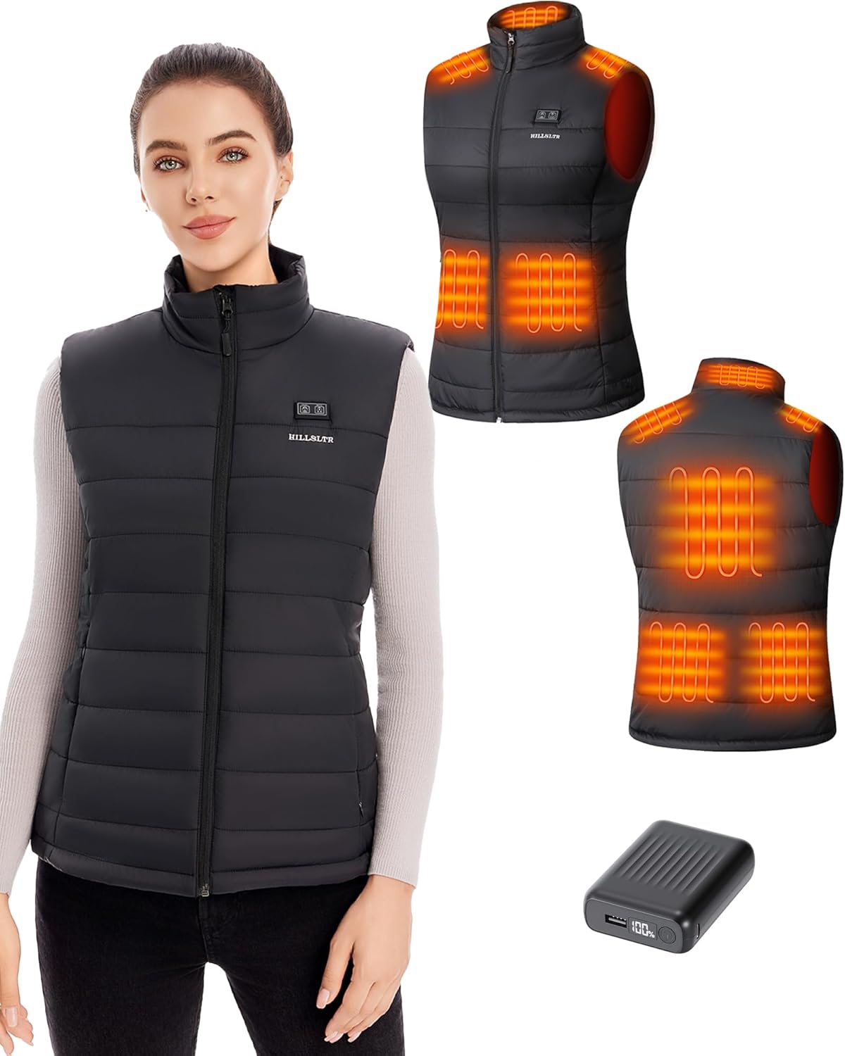 Women Heated Vest with 18400mA - Heated Vest Battery incelemesi ve fiyatı