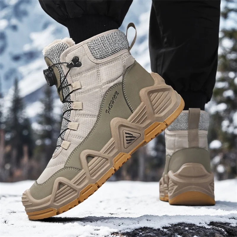 Warm Fur Outdoor Mens Combat T - Waterproof Winter Boot incelemesi ve fiyatı
