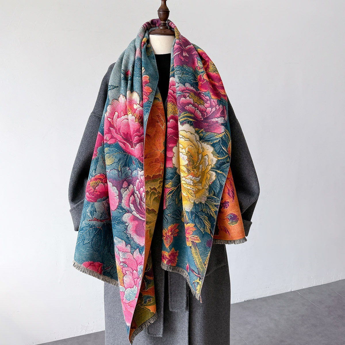 Warm Cashmere Scarf Women Shaw - Cashmere Pashmina Wrap incelemesi ve fiyatı