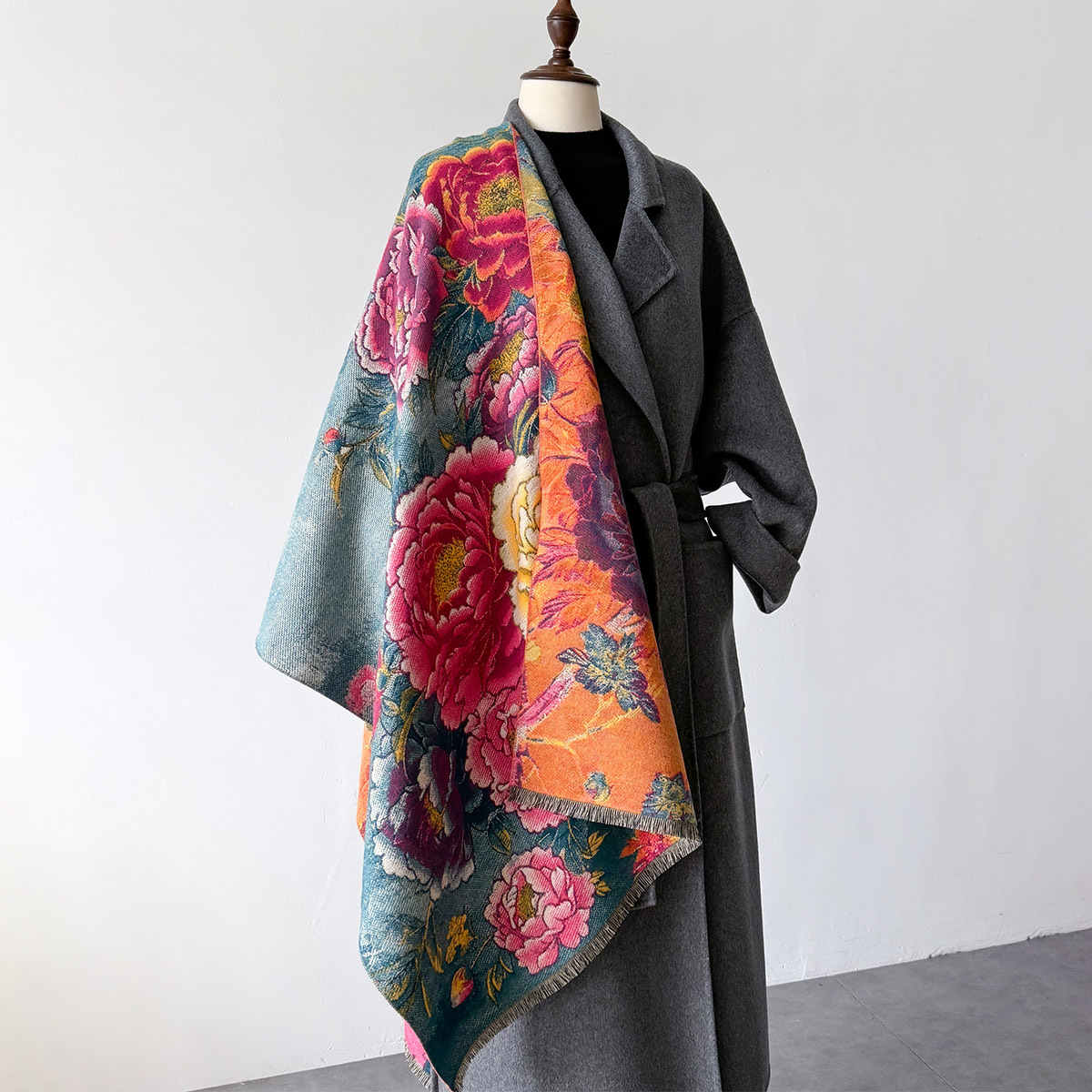 Warm Cashmere Scarf Women Shaw - Cashmere Pashmina Wrap incelemesi ve fiyatı
