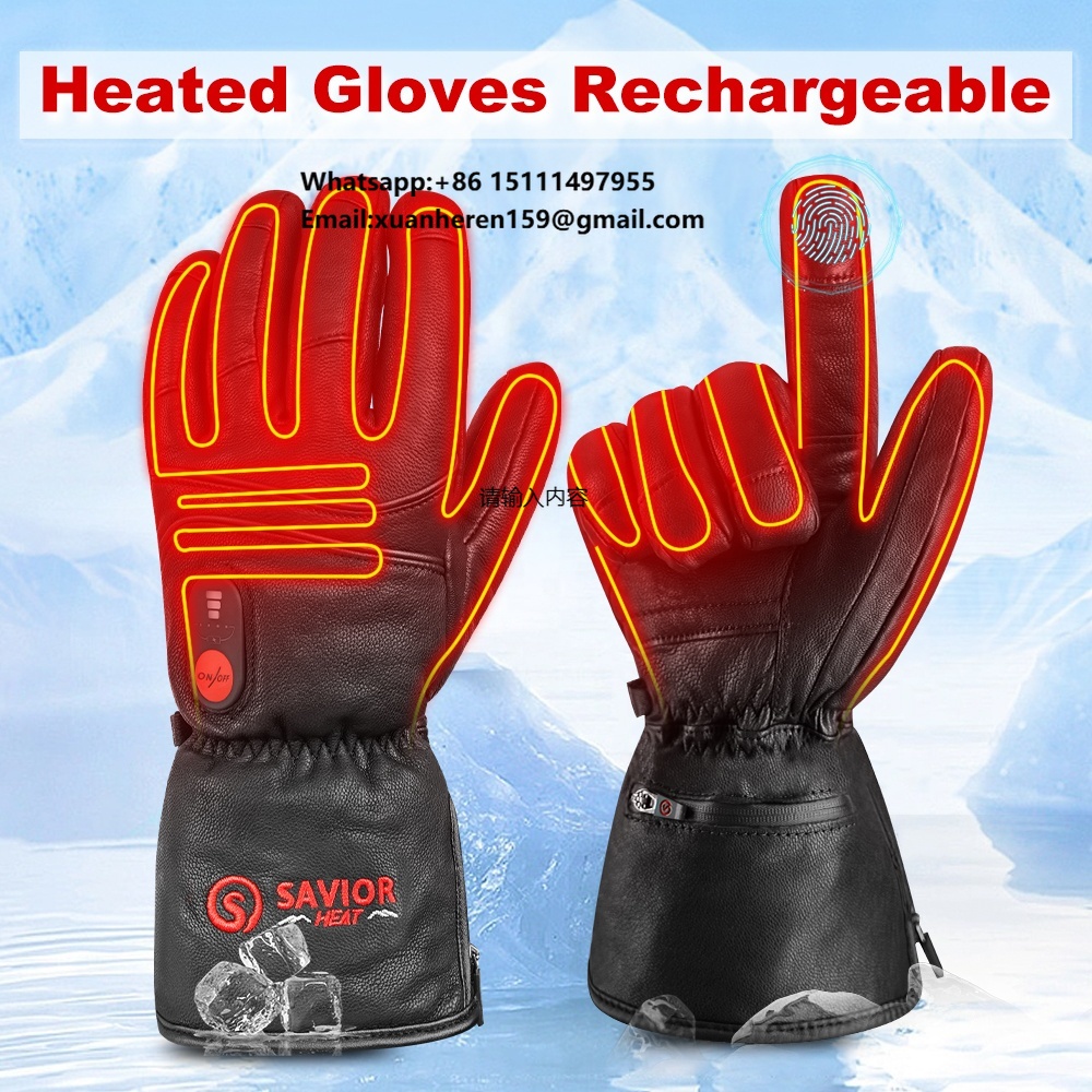 Heated Leather Gloves Men Wome - Hand Warmer Electric incelemesi ve fiyatı