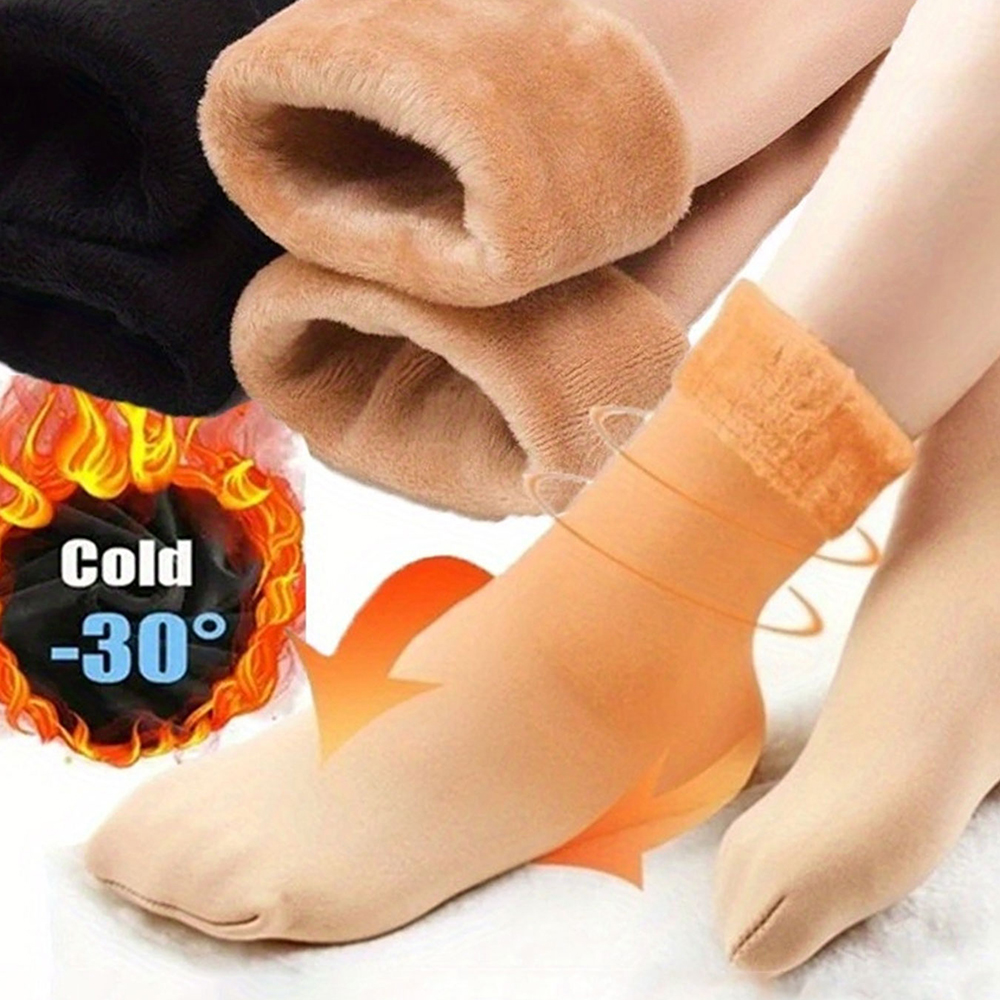 2/4 Pairs Winter Warm Thicken  - Thermal Sock Wool incelemesi ve fiyatı