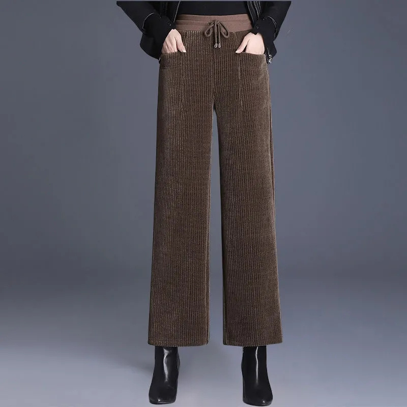 Autumn Winter Corduroy Wide Le - Corduroy Pant Warm incelemesi ve fiyatı