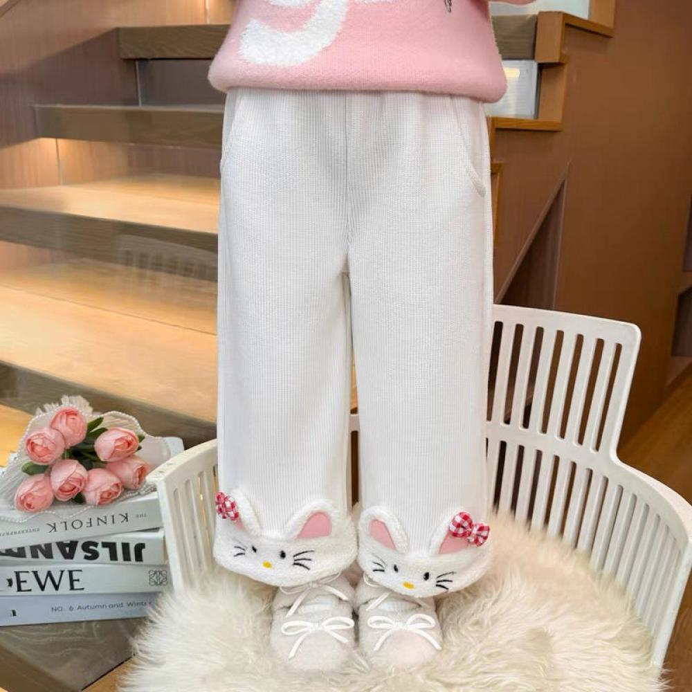 Kawaii Hello Kitty Girls Ins P - Corduroy Pant Warm incelemesi ve fiyatı