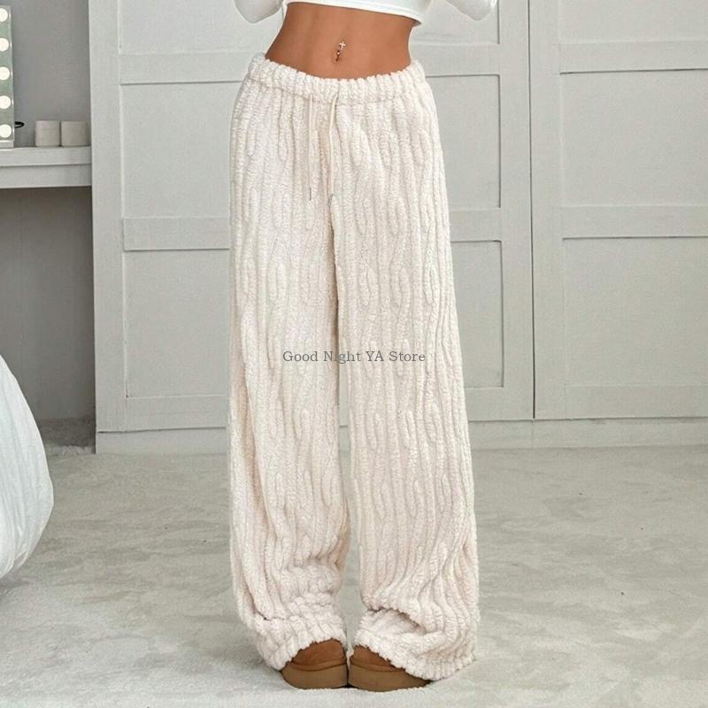  Soft Fuzzy Sleep Pants Comfor - Corduroy Pant Warm incelemesi ve fiyatı