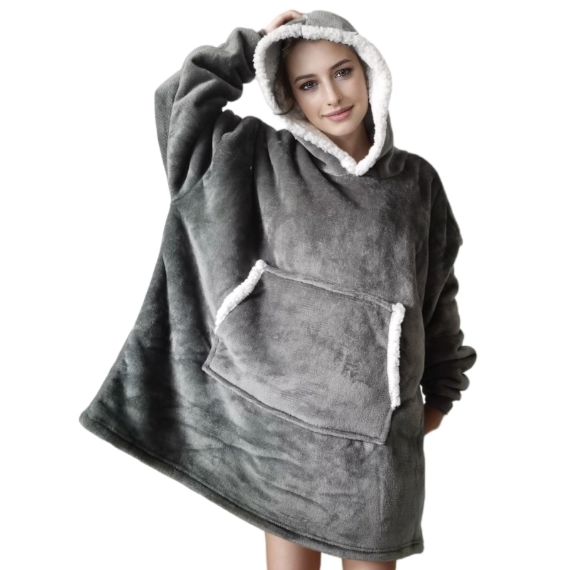 Wearable Adult Super Soft Flan - Sherpa Hoodie Fleece incelemesi ve fiyatı
