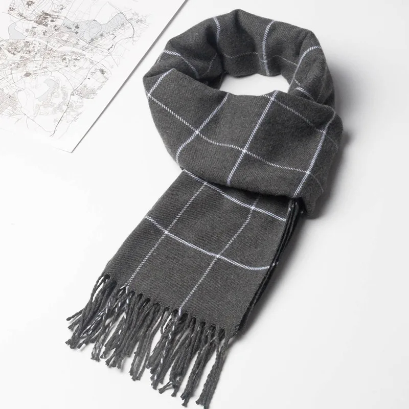 2023 New Winter Men Scarf Keep - Wool Scarf Men incelemesi ve fiyatı