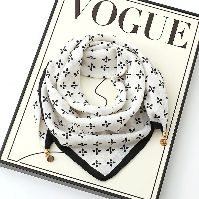 Luxury Magnetic Buckle Silk Sa - Shawl Wrap Winter incelemesi ve fiyatı