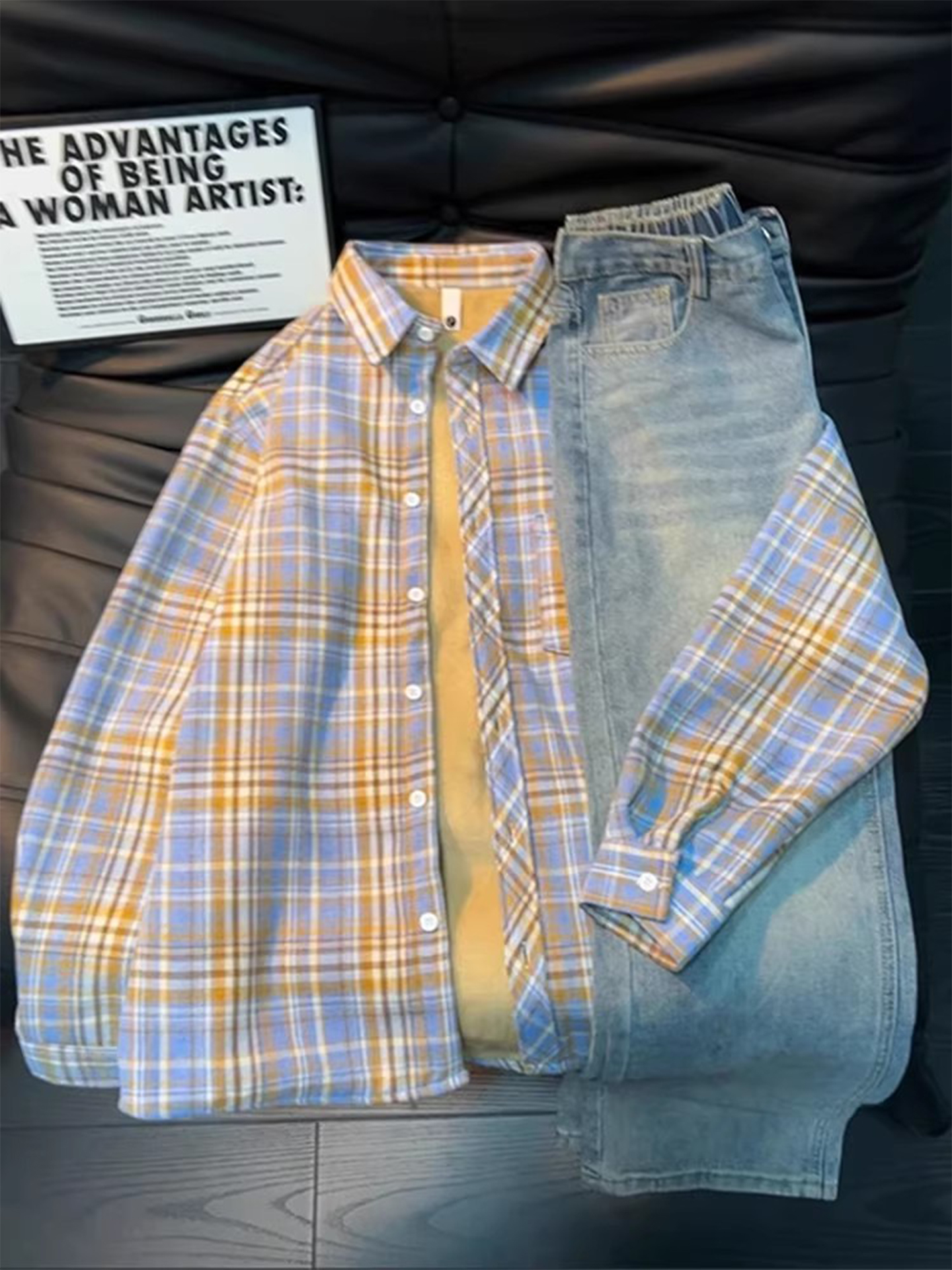 Men's Vintage Plaid Flannel Sh - Flannel Shirt Lined incelemesi ve fiyatı