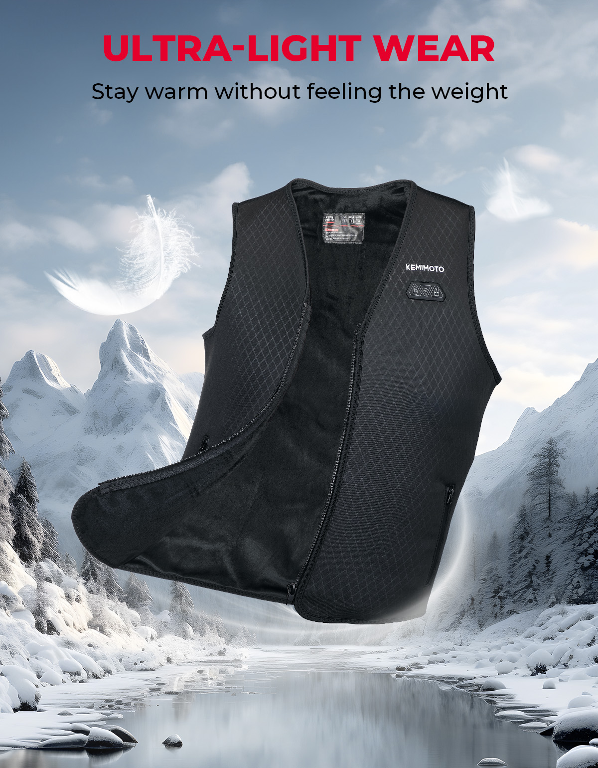 Lightweight Heated Vest USB Po - Heated Vest Battery incelemesi ve fiyatı