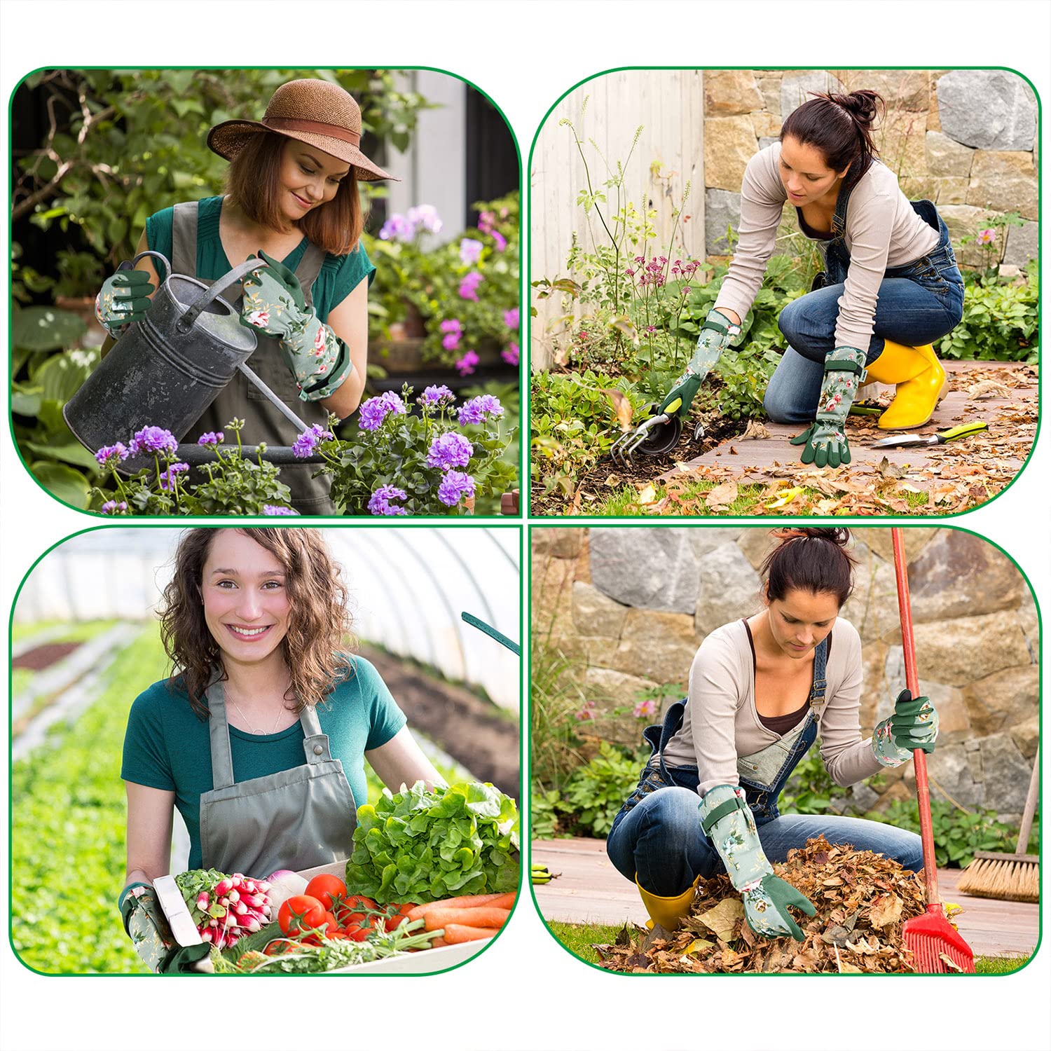 Women's Long Gardening Gloves, - Touch Screen Gloves incelemesi ve fiyatı
