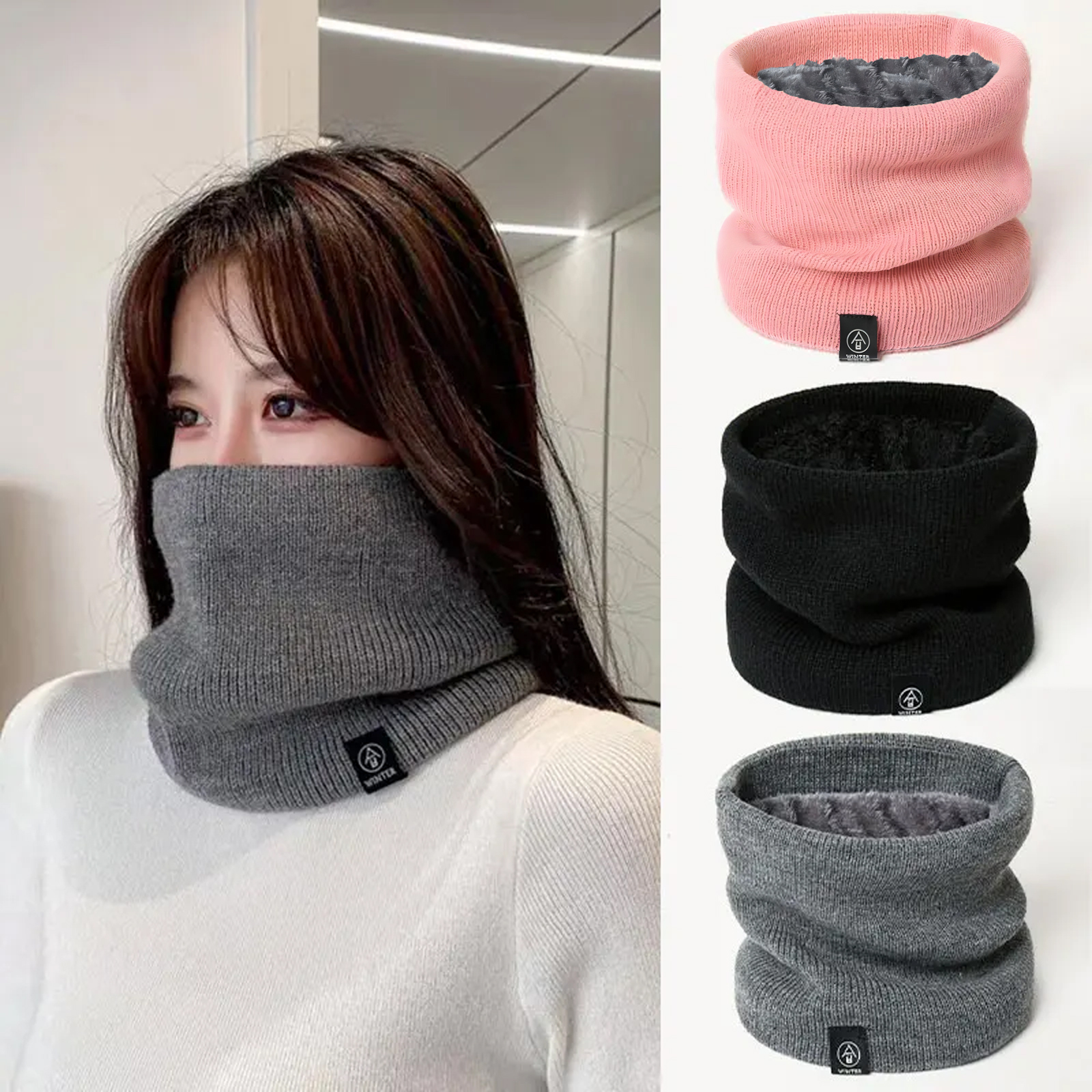 Fashion Women Knitted Scarf So - Wool Scarf Men incelemesi ve fiyatı