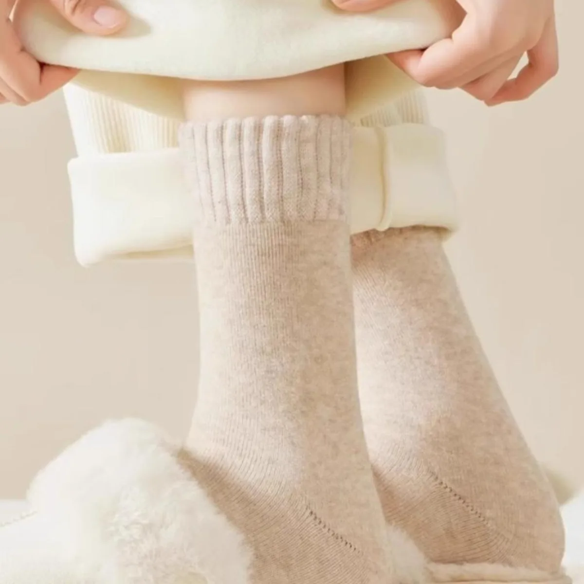 1 Pair Winter Warm Thermal Soc - Thermal Sock Wool incelemesi ve fiyatı