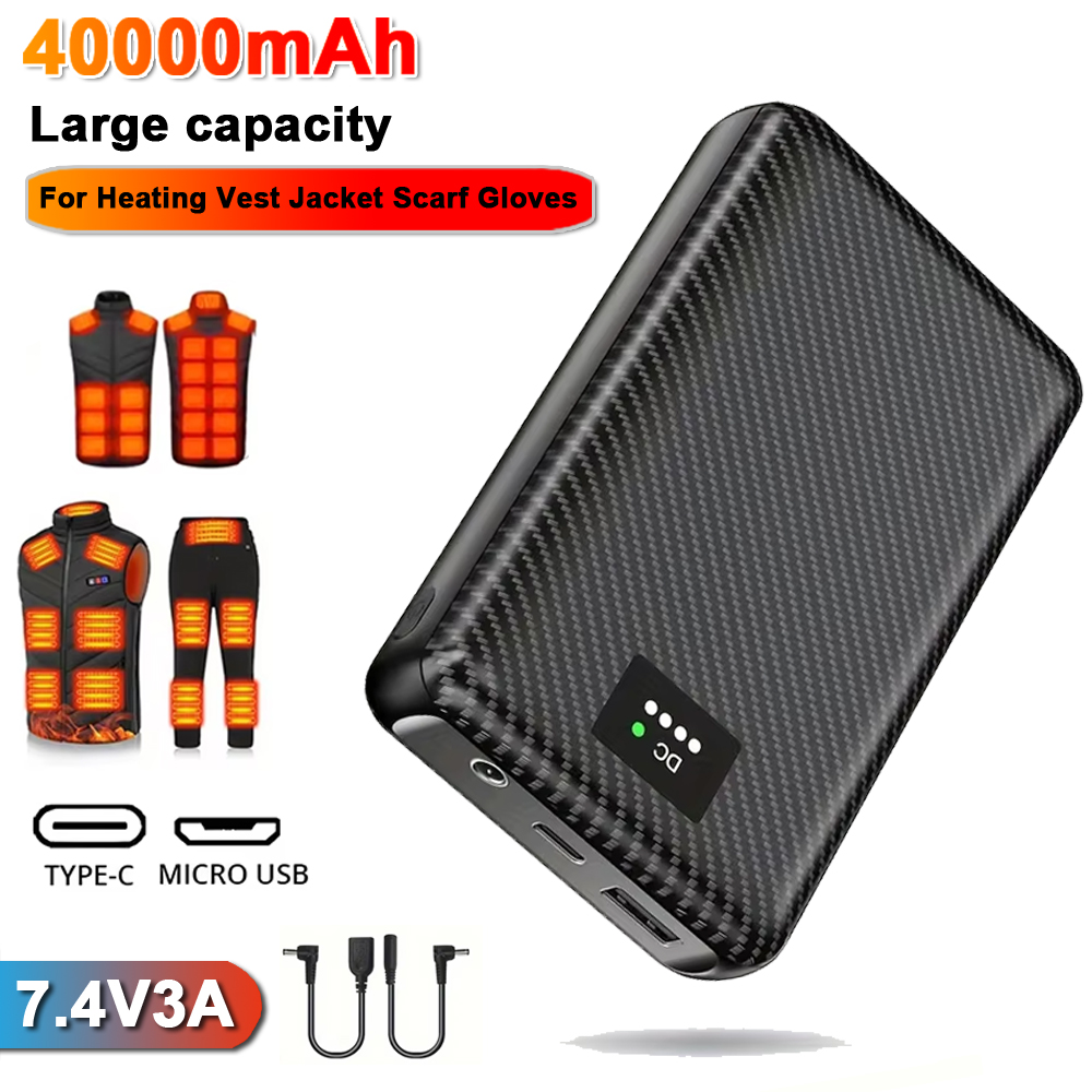 Ranwomen 30000/40000mAh Powerb - Heated Vest Battery incelemesi ve fiyatı