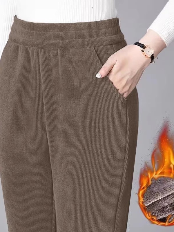 Thickened Straight Leg Pants W - Corduroy Pant Warm incelemesi ve fiyatı