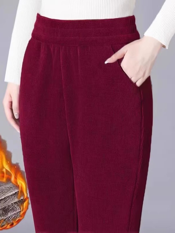 Thickened Straight Leg Pants W - Corduroy Pant Warm incelemesi ve fiyatı