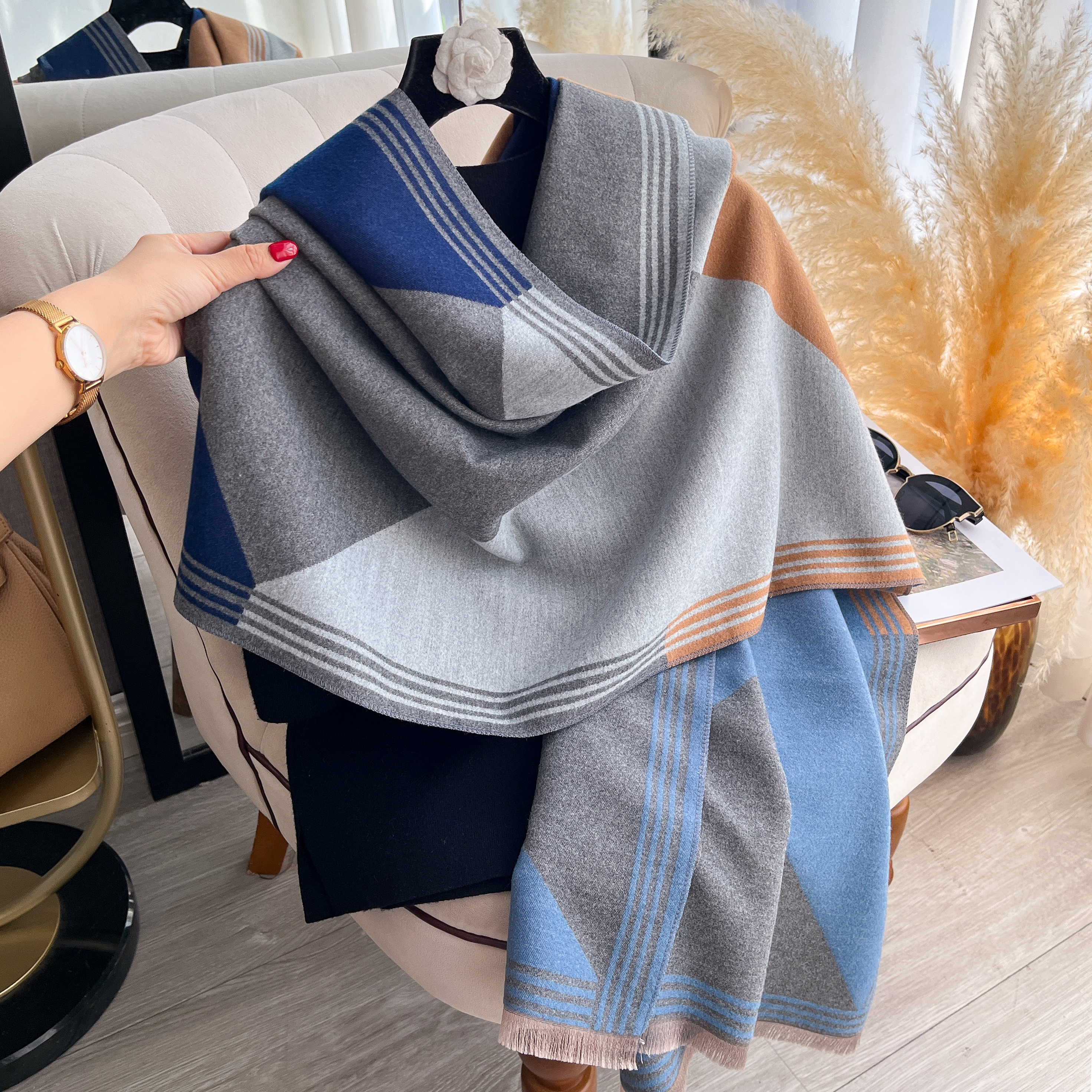 2025 Luxury Winter Cashmere Sc - Cashmere Pashmina Wrap incelemesi ve fiyatı