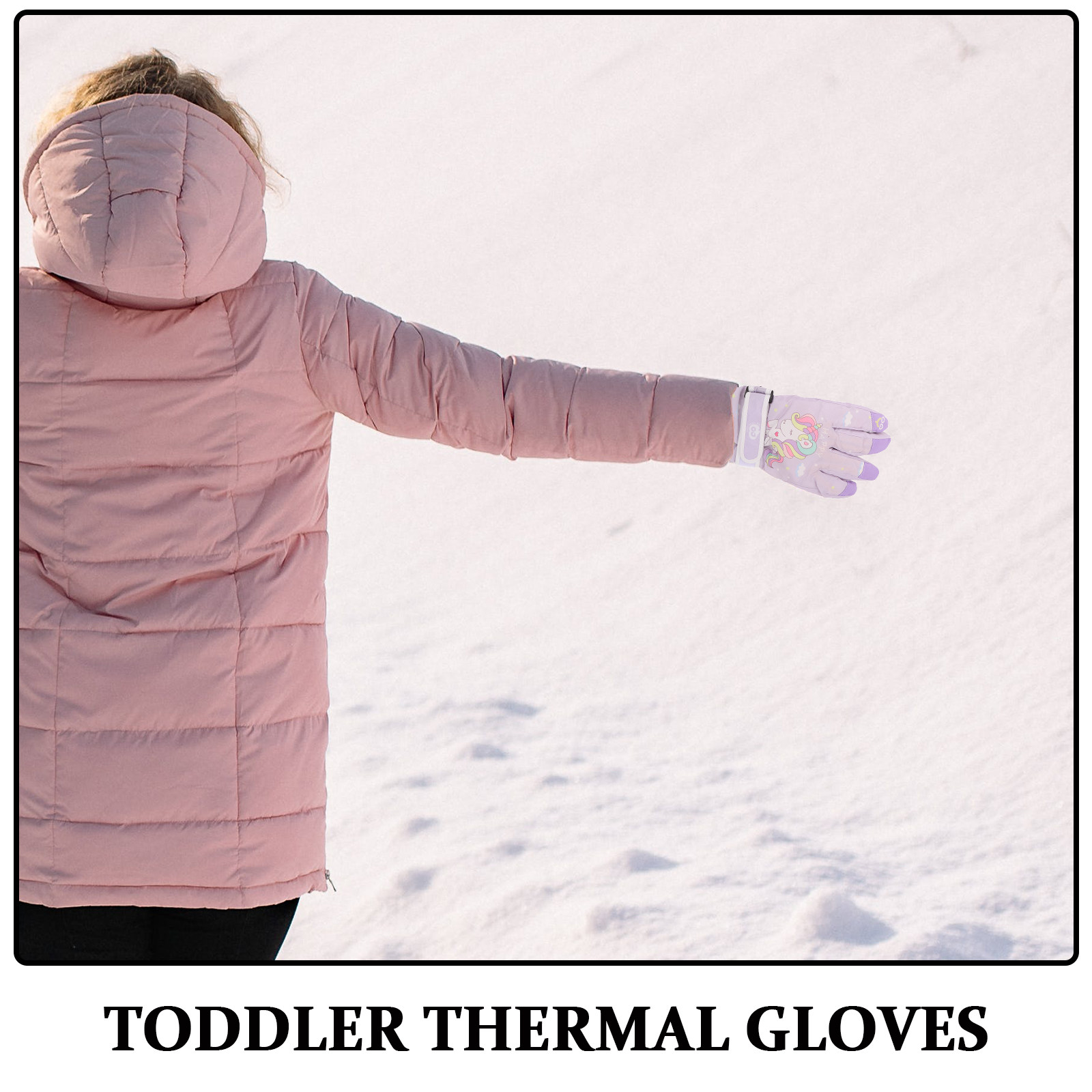 1Pair Ski Mittens Waterproof T - Snow Glove Insulated incelemesi ve fiyatı