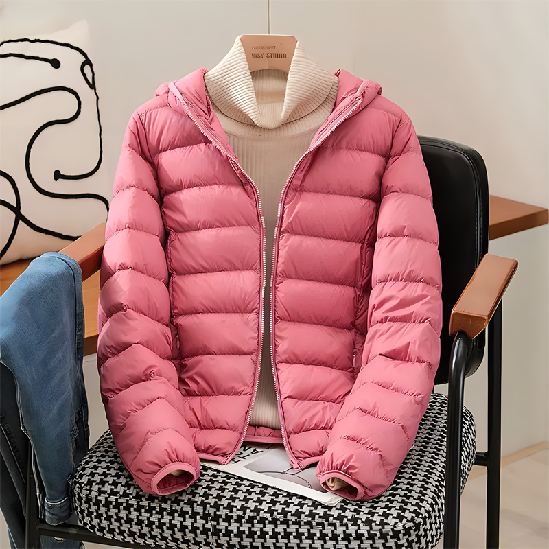 Plus Size Women Hooded Korean  - Down Jacket Packable incelemesi ve fiyatı