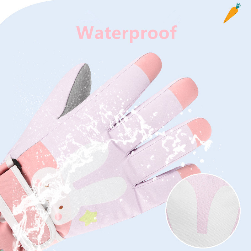 Kids Winter Snow Ski Gloves, W - Snow Glove Insulated incelemesi ve fiyatı