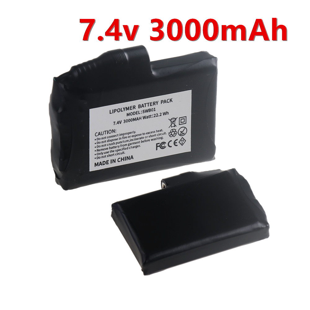 7.4V 3000mah Li-Polymer Batter - Heated Vest Battery incelemesi ve fiyatı