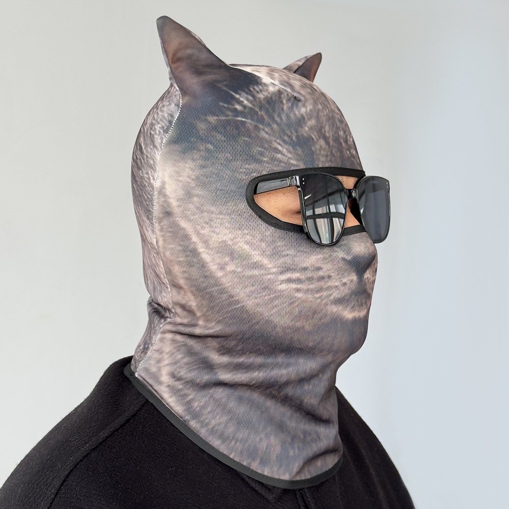 3D cat animal skiing Balaclava - Balaclava Ski Mask incelemesi ve fiyatı