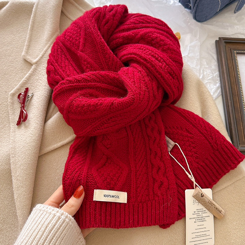 Luxury 100% Wool Scarf Women M - Wool Scarf Men incelemesi ve fiyatı