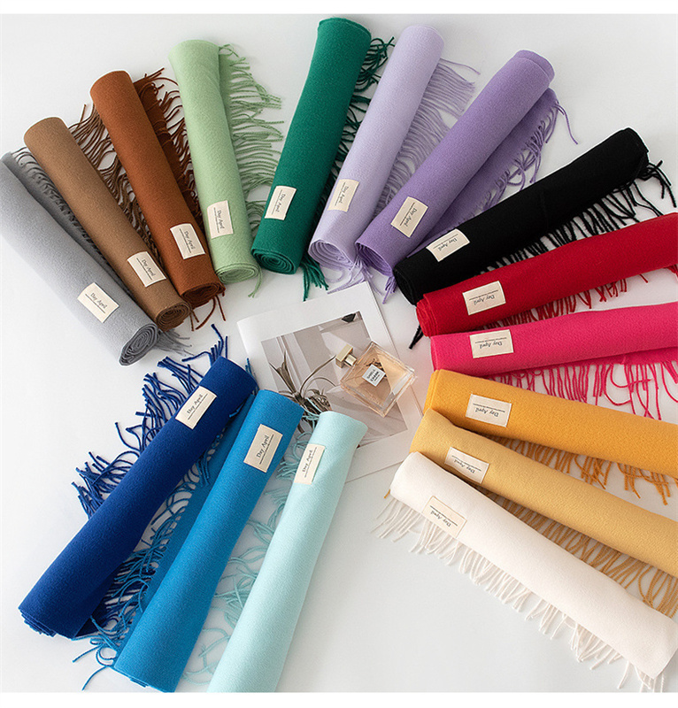 2024 Autumn Scarf For Women Lo - Cashmere Pashmina Wrap incelemesi ve fiyatı