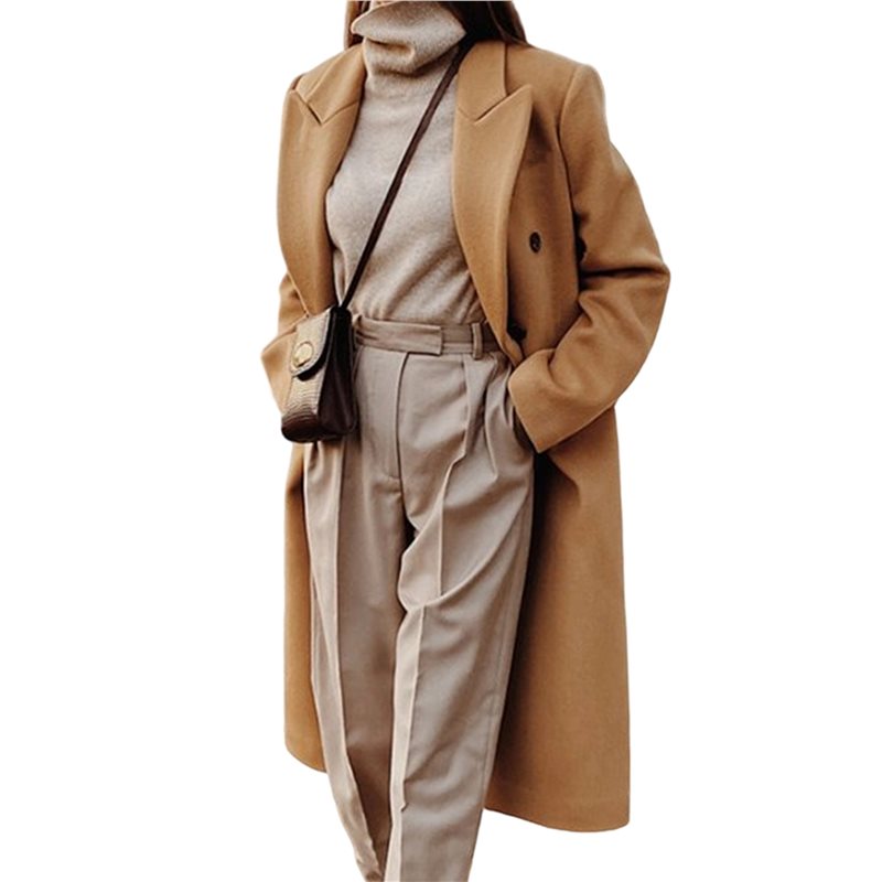A24F-Womens Long Wool Coats Fa - Wool Coat Peacoat incelemesi ve fiyatı