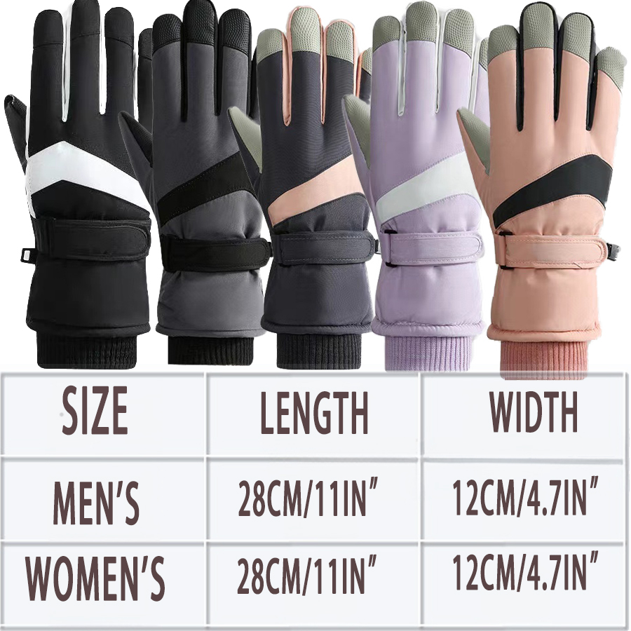 MuqiNush Waterproof Windproof  - Snow Glove Insulated incelemesi ve fiyatı