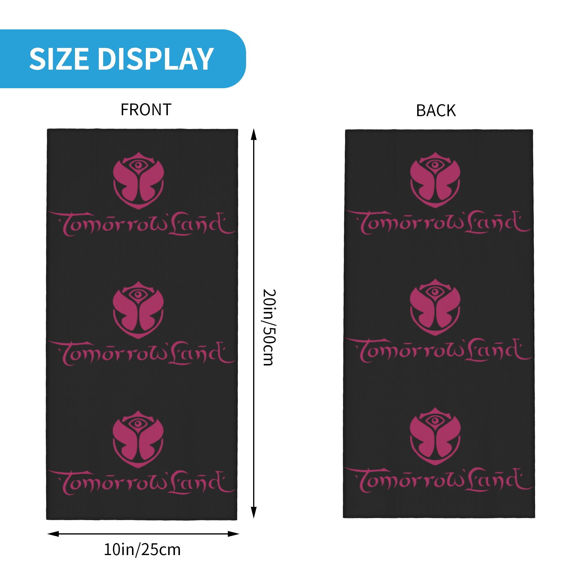 Custom Tomorrowland Neck Gaite - Neck Gaiter Fleece incelemesi ve fiyatı