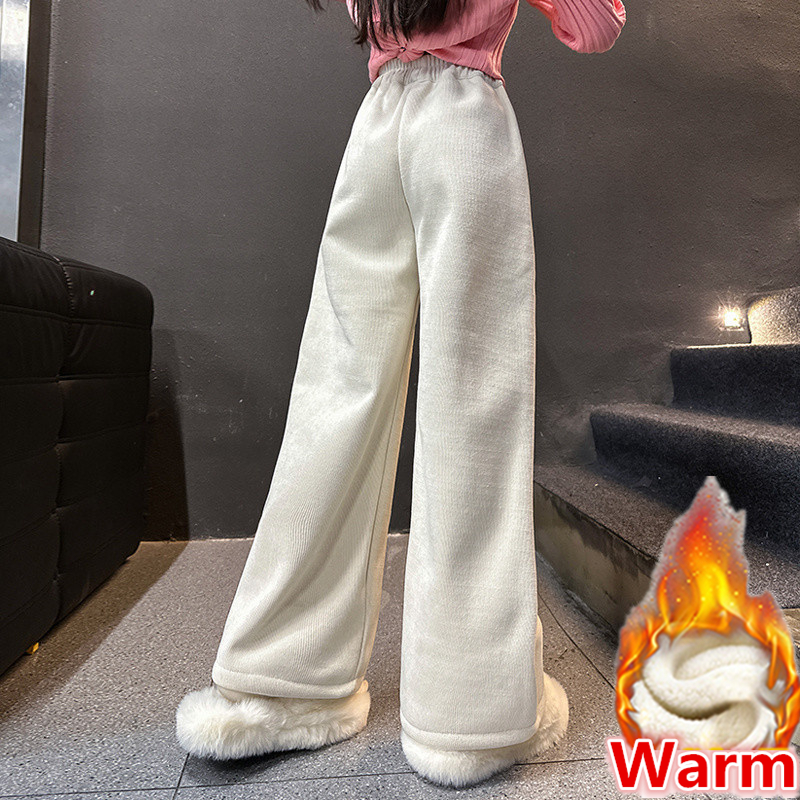New Winter Children Warm Fleec - Corduroy Pant Warm incelemesi ve fiyatı