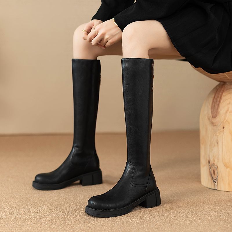 Autumn Winter Middle Heel Ladi - Waterproof Winter Boot incelemesi ve fiyatı